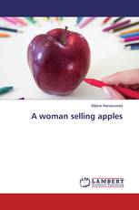A woman selling apples