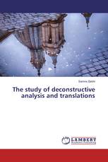 The study of deconstructive analysis and translations