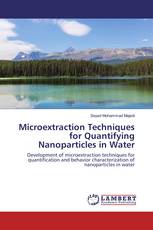 Microextraction Techniques for Quantifying Nanoparticles in Water