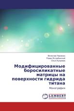 Модифицированные боросиликатные матрицы на поверхности гидрида титана