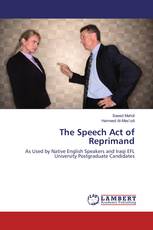 The Speech Act of Reprimand