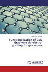 Functionalization of CVD Graphene via electro-grafting for gas sensor