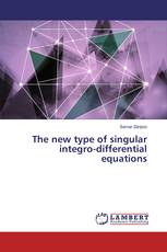 The new type of singular integro-differential equations