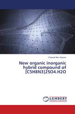New organic inorganic hybrid compound of [C5H8N3]2SO4.H2O