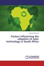 Factors influencing the adoption of solar technology in South Africa