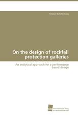 On the design of rockfall protection galleries