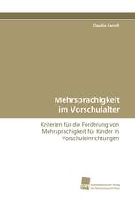 Mehrsprachigkeit im Vorschulalter