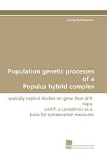 Population genetic processes of a Populus hybrid complex