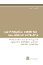 Experimental all-optical one-way quantum computing