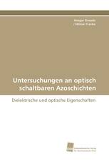 Untersuchungen an optisch schaltbaren Azoschichten