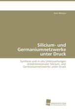 Silicium- und Germaniumnetzwerke unter Druck