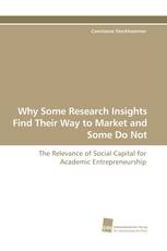 Why Some Research Insights Find Their Way to Market and Some Do Not