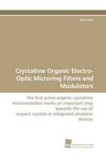 Crystalline Organic Electro-Optic Microring Filters and Modulators
