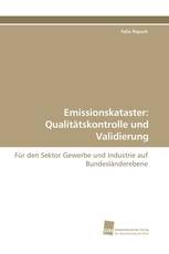 Emissionskataster: Qualitätskontrolle und Validierung
