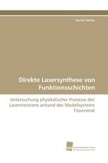 Direkte Lasersynthese von Funktionsschichten