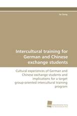 Intercultural training for German and Chinese exchange students