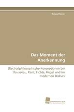 Das Moment der Anerkennung