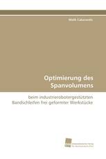 Optimierung des Spanvolumens