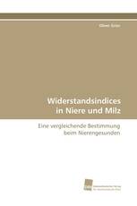 Widerstandsindices in Niere und Milz