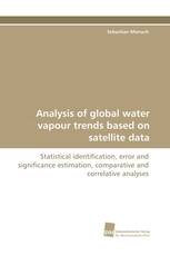 Analysis of global water vapour trends based on satellite data