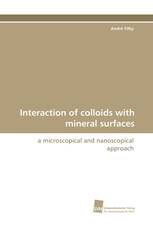 Interaction of colloids with mineral surfaces