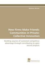 How Firms Make Friends: Communities in Private-Collective Innovation