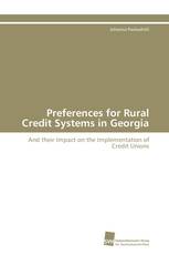 Preferences for Rural Credit Systems in Georgia