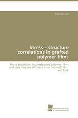 Stress – structure correlations in grafted polymer films