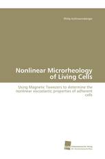 Nonlinear Microrheology of Living Cells
