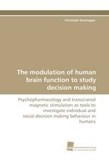 The modulation of human brain function to study decision making