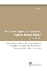 Radiative aspects in coupled nuclear fusion-fission processes