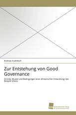 Zur Entstehung von Good Governance