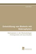 Entwicklung von Biotests mit Makrophyten