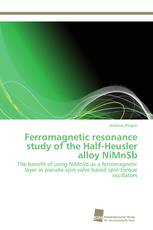 Ferromagnetic resonance study of the Half-Heusler alloy NiMnSb