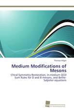 Medium Modifications of Mesons