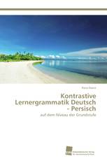 Kontrastive Lernergrammatik Deutsch - Persisch