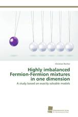 Highly imbalanced Fermion-Fermion mixtures in one dimension