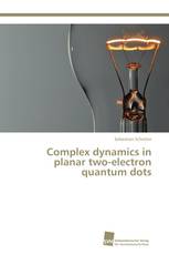 Complex dynamics in planar two-electron quantum dots