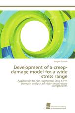 Development of a creep-damage model for a wide stress range