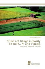 Effects of tillage intensity on soil C, N, and P pools