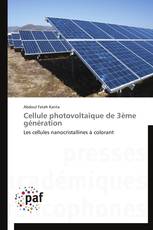 Cellule photovoltaïque de 3ème génération