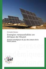 Energies renouvelables en Afrique de l'Ouest