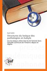 Structures du lexique des pathologies en kabyle