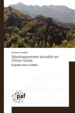 Développement durable en Chine rurale