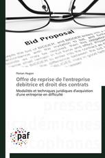 Offre de reprise de l'entreprise debitrice et droit des contrats