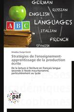 Stratégies de l'enseignement-apprentissage de la production écrite