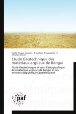 Etude Géotechnique des matériaux argileux de Bangui