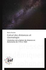 Calcul des distances et cosmologie