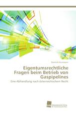 Eigentumsrechtliche Fragen beim Betrieb von Gaspipelines