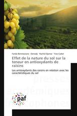 Effet de la nature du sol sur la teneur en antioxydants de raisins